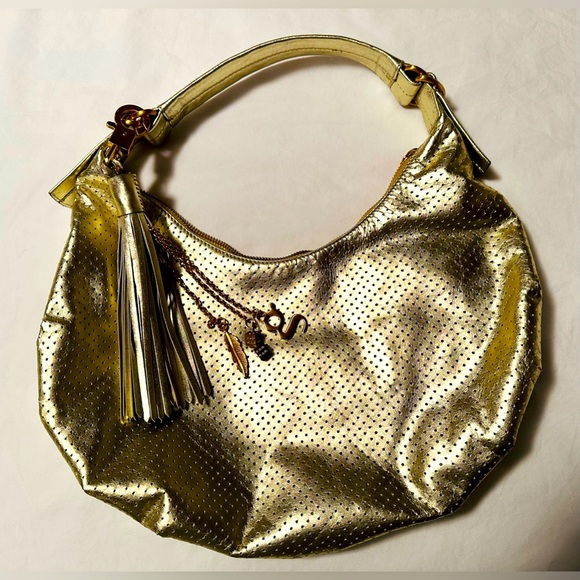 Cole Haan Handbags - VINTAGE! BRAND NEW COLE HAAN GOLD METALLIC BAG
